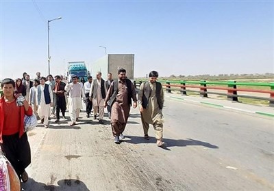  بازگشایی پل ابریشم در مرز افغانستان پس از درگیری مرزبانان ایران با نیروهای طالبان 