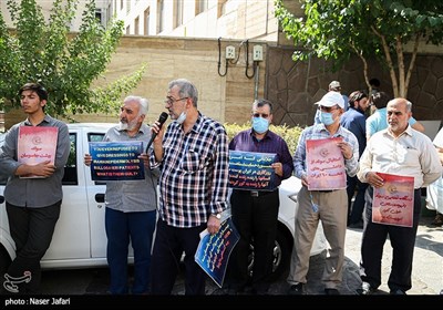 تجمع اعتراضی به رای دادگاه حمید نوری