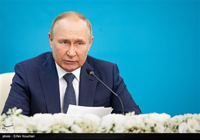 سخنرانی ولادیمیر پوتین رییس جمهور روسیه در کنفرانس خبری اجلاس سه جانبه آستانه