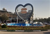 نصب اثر حجمی &quot;ضریح قلب&quot; در میدان الغدیر/ به‌روز کردن اِلمان‌های شهری پایتخت