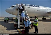 ورود اولین پرواز حجاج سرزمین وحی به فارس