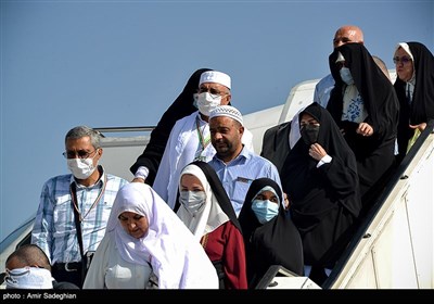  آخرین پرواز زائران ایرانی در فرودگاه جده به زمین نشست 