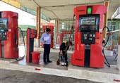 کیفیت بنزین جایگاه‌های سوخت و پالایشگاه کرمانشاه بررسی شد