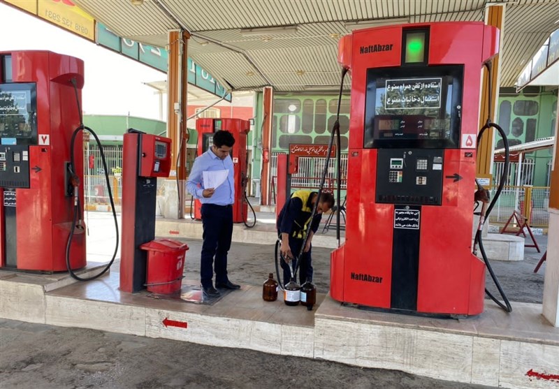 نازل پمپ بنزین ها تحت نظارت اداره استاندارد