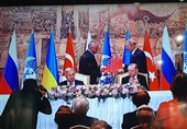 امضای توافقنامه ایجاد کریدور غلات بین روسیه و اوکراین در ترکیه/ رسانه روسی: کشتی‌ها بازرسی می‌شوند