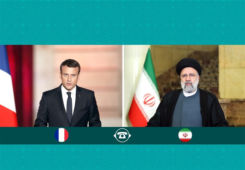 Macron Calls Raisi, Says France Seeks to Work with Iran