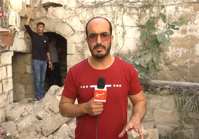 مراسل تسنیم یتحدث عن القصف المدفعی الاسرائیلی الذی استهدف أحد المنازل فی نابلس