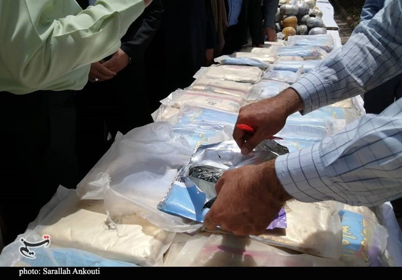کشف بیش از 1.5 تن مواد مخدر توسط پلیس فارس