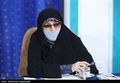 انسیه خزعلی معاون رئیس‌جمهور در امور زنان و خانواده در جلسه شورای عالی انقلاب فرهنگی