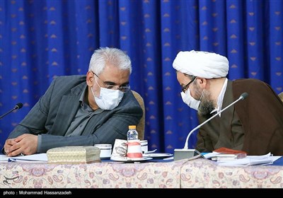 محمدمهدی طهرانچی رئیس دانشگاه آزاد اسلامی در جلسه شورای عالی انقلاب فرهنگی