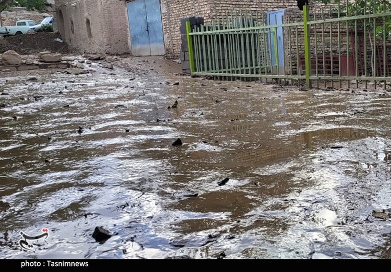 شکست سد خاکی ندوشن منجر به تخلیه روستای علویه شد