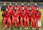 صعود 6 پله‌ای تیم ملی بانوان ایران در رده‌بندی جدید فیفا