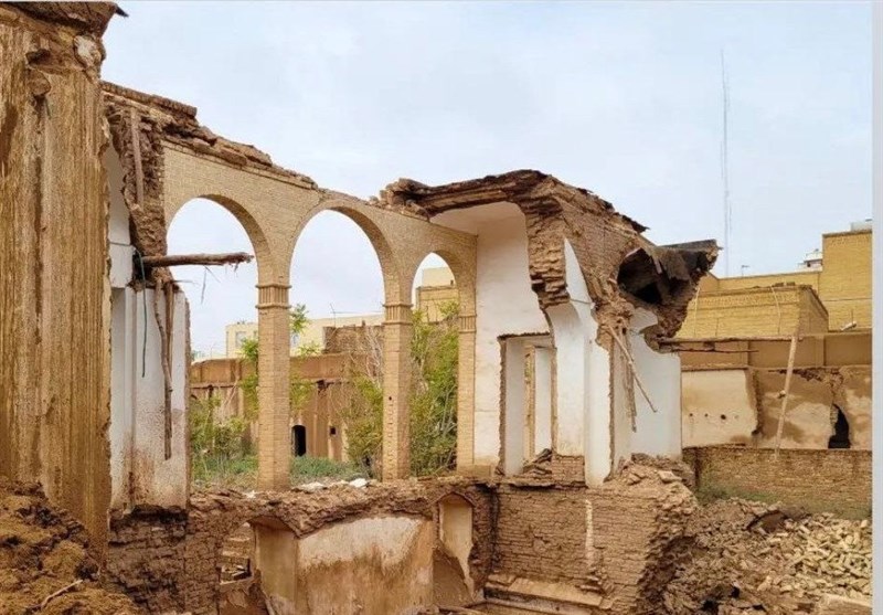 ‌خسارت سیل به 220 منزل در محدوده بافت تاریخی 900 هکتاری شهر یزد+عکس