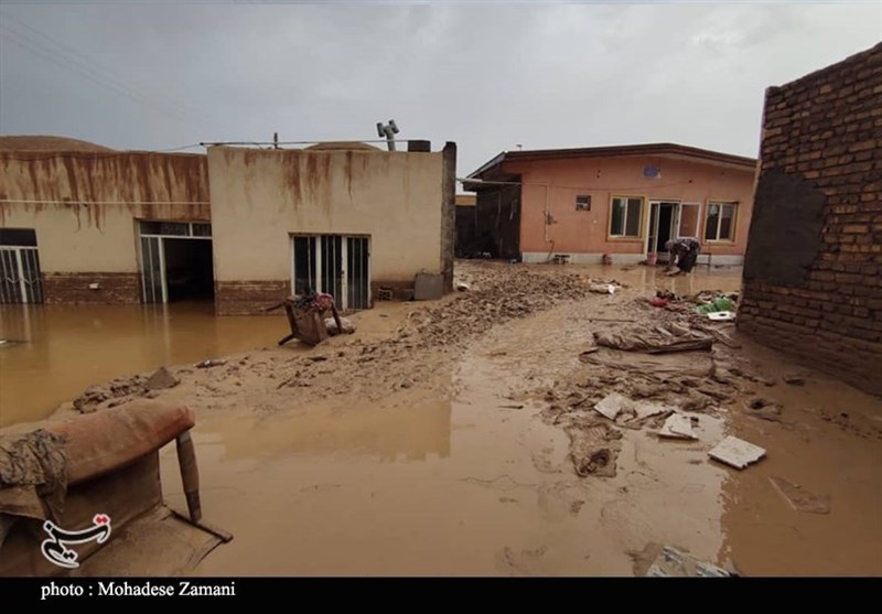 جزئیات خسارات سیل در شهرستان رفسنجان + عکس