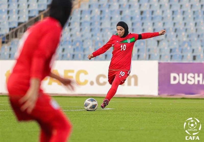 پوشش زنده دیدار فوتبال زنان ایران و بلاروس از کانال ورزش بانوان