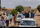 حضور وزیر کشور در مناطق سیل زده رفسنجان به روایت تصویر
