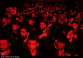 عزاداری شب سوم محرم در هیئت رزمندگان اسلام-قم