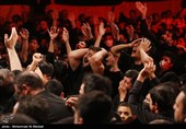 عزاداری شب سوم محرم در هیئت رزمندگان اسلام-قم