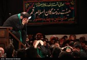 عزاداری شب سوم محرم در هیئت رزمندگان اسلام-قم
