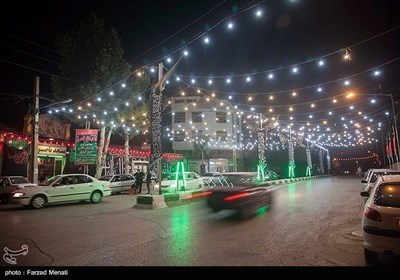 عزاداری شب سوم محرم در کرمانشاه