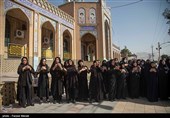 تشییع پیکر شهید مدافع امنیت مهدی دامن باغ - کرمانشاه