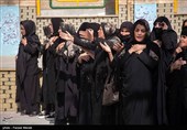 تشییع پیکر شهید مدافع امنیت مهدی دامن باغ - کرمانشاه