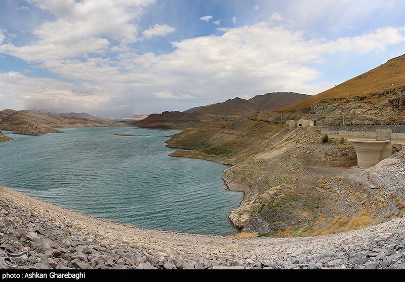 وضعیت مهم‌ترین منبع آب آشامیدنی زنجان به روایت تصویر