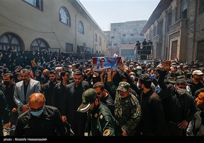 استقبال از 5 شهید مدافع حرم خان طومان در استان گلستان