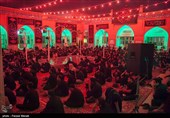 عزاداری شب پنجم محرم در کرمانشاه