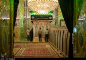 مراسم عزاداری شب پنجم محرم در حرم مطهر حضرت شاهچراغ (ع)