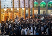 مراسم عزاداری شب پنجم محرم در حرم مطهر حضرت شاهچراغ (ع)