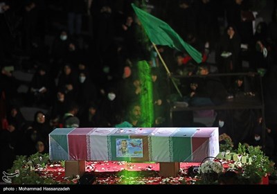 مراسم وداع و بدرقه پیکر شهدای خان طومان