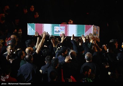 مراسم وداع و بدرقه پیکر شهدای خان طومان