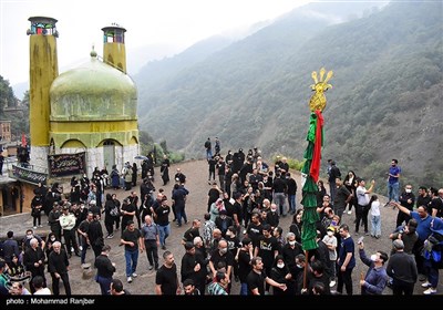 People in North Iran Perform Commemorative Rite in Muharram