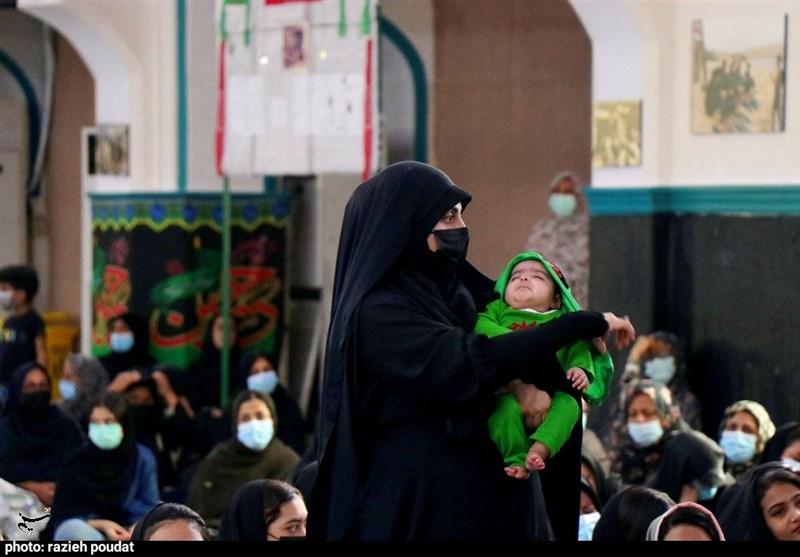 سوگواره شیرخوارگان حسینی در بندرعباس برگزار شد + تصویر