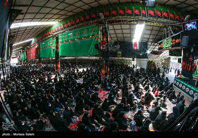 همایش شیرخوارگان حسینی در حسینیه مرکزی مبارکه اصفهان 
