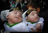 برپایی همایش شیرخوارگان حسینی در کاشان به روایت تصویر