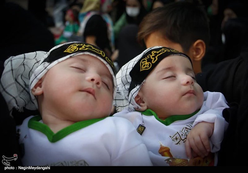 برپایی همایش شیرخوارگان حسینی در کاشان به روایت تصویر