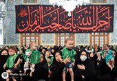 سوگواره «شیرخوارگان حسینی» در حرم امام رضا(ع) برگزار شد