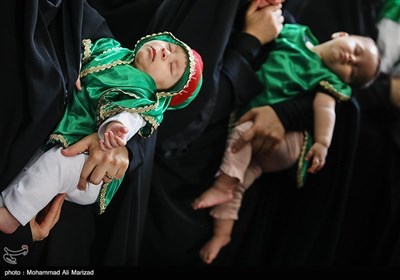 تصاویر منتخب اجتماع شیرخوارگان حسینی در سراسر کشور