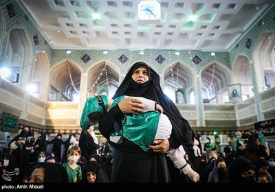 تصاویر منتخب اجتماع شیرخوارگان حسینی در سراسر کشور