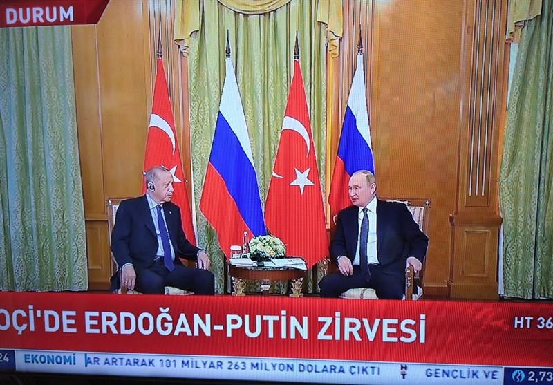 پوتین در دیدار اردوغان: اروپا بابت جریان گاز باید قدردان ترکیه باشد