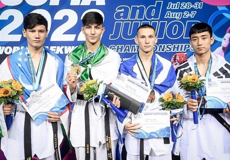 Matin Rezaei Seizes Gold at World Junior Taekwondo C’ships