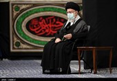 دومین شب عزاداری محرم با حضور رهبر معظم انقلاب در حسینیه  امام خمینی(ره)