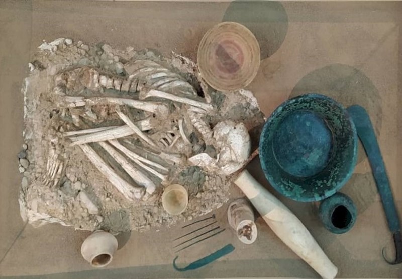 گورنهاده‌های &quot;خاتون 6000 ساله &quot; به موزه شوش منتقل شد