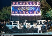 وداع با شهدای مدافع حرم مازندران