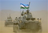 برگزاری مانور نظامی تاجیکستان و ازبکستان در نزدیک مرزهای افغانستان