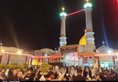 حال و هوای حرم حضرت عبدالعظیم (ع) در شب تاسوعا / طنین عشق و دلدادگی حسینی در قبله تهران + فیلم و تصاویر