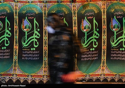 عزاداری شب تاسوعا در هیات رزمندگان اسلام قزوین