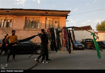 مراسم سنتی طوق بندان در گرگان